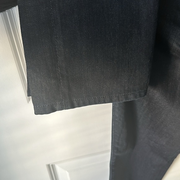 7FAM Luxe Performance The Straight Dark Blue Jeans - Picture 4 of 8